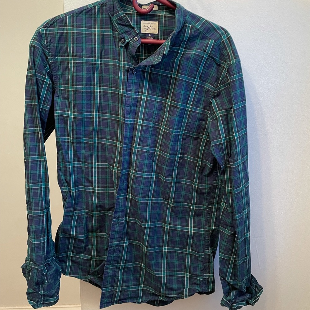 J crew button down